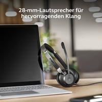 Káblová stereofónna náhlavná súprava Jabra Evolve2 30 SE s potlačením hluku mikrofónu, čierna 6