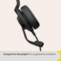 Káblový stereo headset Jabra Evolve2 30 SE s potlačením hluku, technológiou 2 mikrofónov, káblom USB-A, pre platformy UC, čierny 9