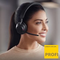Bezdrôtové PC slúchadlá Jabra Evolve2 65 MS Stereo, s potlačením hluku, certifikované pre Microsoft Teams, USB-A Bluetooth adaptér, čierne 2
