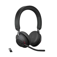 Bezdrôtové PC slúchadlá Jabra Evolve2 65 MS Stereo, s potlačením hluku, certifikované pre Microsoft Teams, USB-A Bluetooth adaptér, čierne 1