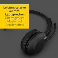 Căști mono wireless Jabra Evolve2 65 cu microfon, USB-A, Negru 6