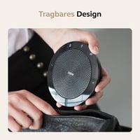Prenosný konferenčný Bluetooth reproduktor Jabra Speak 510 s USB pripojením pre notebooky, smartfóny a tablety bez dongle adaptéra 6