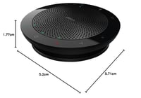 Prenosný konferenčný Bluetooth reproduktor Jabra Speak 510 s USB pripojením pre notebooky, smartfóny a tablety bez dongle adaptéra 7