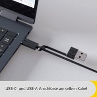Speakerphone portabil Jabra Speak2 40, 4 microfoane cu anulare a zgomotului, difuzor cu bandă largă de 50 mm, USB-A și USB-C, certificat MS Teams, gri închis 9