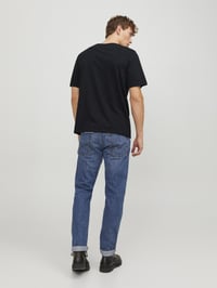 JACK & JONES Jjecorp Logo férfi póló - S-es méret, fekete, kerek nyakú 2