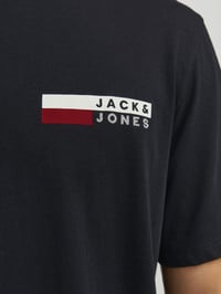 JACK & JONES Jjecorp Logo férfi póló - S-es méret, fekete, kerek nyakú 5