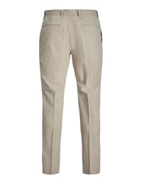 Pantaloni costum bărbați JACK & JONES JPRRIVIERA Slim Fit Alb, mărimea 52 4