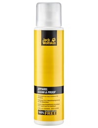 Impregnačný sprej Jack Wolfskin Apparel Clean & Proof 300 ml na textil a oblečenie s vodoodpudivou ochranou 4