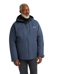 Geacă de puf pentru bărbați Jack Wolfskin Icecape 2L Down Ins - Midnight Sky - mărimea L 1