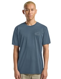Tricou bărbătesc Jack Wolfskin Vonnan Graphic M - culoare Peak Trail Midnight Sky, mărimea 3XL (EU) 1
