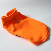 Vestă din fleece Jacko & Co pentru câini și pisici - Moale, ușoară, respirabilă, portocalie, mărimea XXL (10,8-15,9 kg), îmbrăcăminte pentru toamnă/iarnă 8