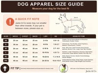 Vestă din fleece Jacko & Co pentru câini și pisici - Moale, ușoară, respirabilă, portocalie, mărimea XXL (10,8-15,9 kg), îmbrăcăminte pentru toamnă/iarnă 2