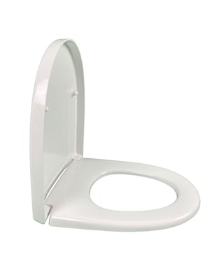 WC sedadlo Jacob Delafon Odéon Up s pomalým sklápaním, odnímateľné, biele – kompatibilné s E4764