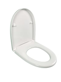 Jacob Delafon Odéon Up WC-ülőke lassan záródó lecsapódásgátlóval, levehető, fehér – E4764 kompatibilis 4