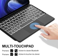 JADEMALL Billentyűzet Tok Touchpad-del Xiaomi Pad 6 11 Colos Tablethez 5