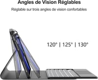JADEMALL Billentyűzet Tok Touchpad-del Xiaomi Pad 6 11 Colos Tablethez 4