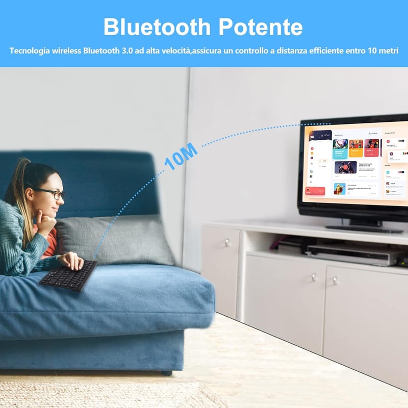 JADEMALL Bluetooth Billentyűzet Tablethez Vezeték Nélküli