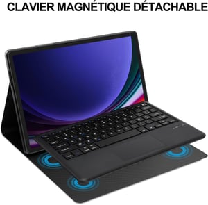JADEMALL Bluetooth tipkovnica s touchpadom za Samsung Tab S9/S10 Ultra 14,6" - crna