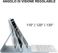 JADEMALL iPad Pro 11 inch M4 2024 billentyűzetes tok 5