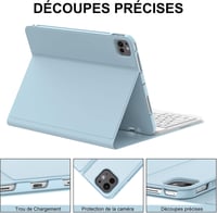 JADEMALL iPad Pro 11 inch M4 2024 billentyűzetes tok 6