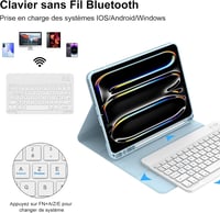 JADEMALL iPad Pro 11 inch M4 2024 billentyűzetes tok 3