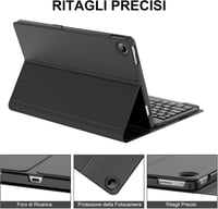 JADEMALL Lenovo Tab 10.1 2025 Mágneses Bluetooth Billentyűzet Tok 5