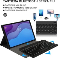 JADEMALL Lenovo Tab M10 HD 2nd Gen Bluetooth billentyűzet fekete 3