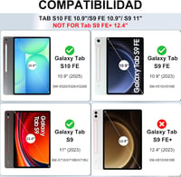 JADEMALL Samsung Galaxy Tab S9 11" Billentyűzet Tok AZERTY Mágneses Háttérvilágítás 2