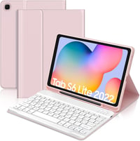 JADEMALL Samsung Tab S6 Lite 10,4" billentyűzetes tok, rózsaszín, olasz QWERTY 1