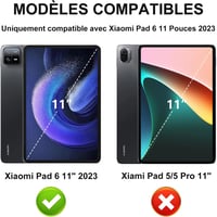 JADEMALL Xiaomi Pad 6/6 Pro 11" AZERTY Bluetooth billentyűzet tok világoszöld 2