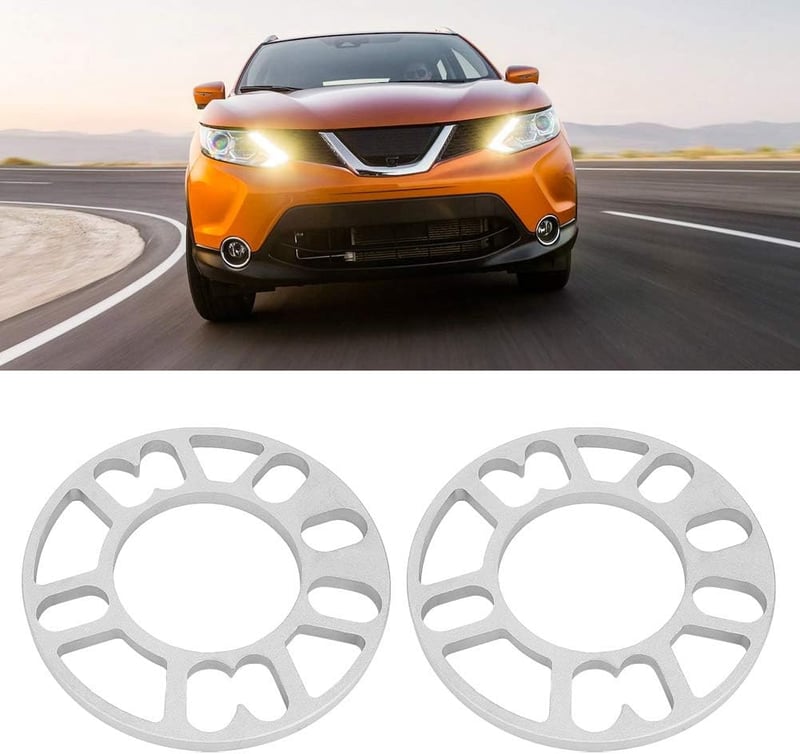 Jadeshay 10mm Alumínium Kerékközépítő Távolságtartó, 2db Univerzális 4/5 Csavaros Felni