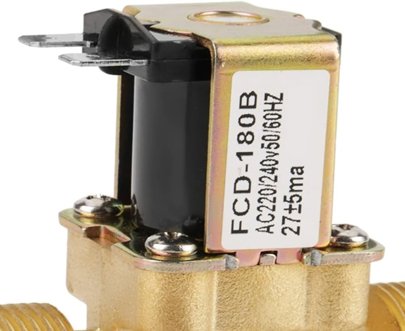 Jadeshay 3/4" szolenoid szelep 220V normál zárt elektromágneses vízcsap