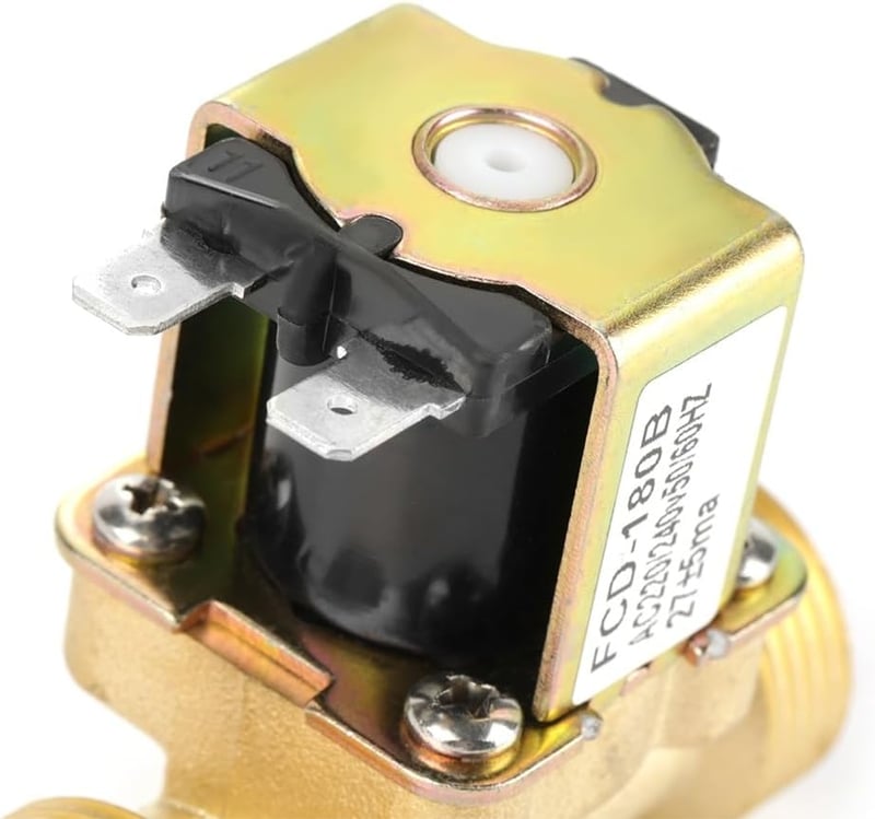 Jadeshay 3/4" szolenoid szelep 220V normál zárt elektromágneses vízcsap