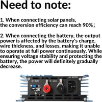 Jadeshay 500W napelemes inverter MPPT tiszta szinuszhullám 24V AC220V 6