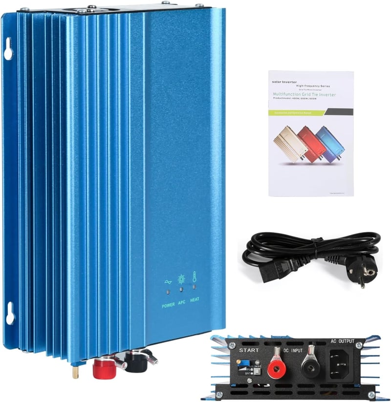 Jadeshay 500W napelemes inverter MPPT tiszta szinuszhullám 24V AC220V
