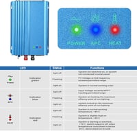 Jadeshay 500W napelemes inverter MPPT tiszta szinuszhullám 24V AC220V 4