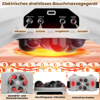 Jadyon Elektromos Hasizom Edző - Otthoni Fitness Stimulátor Hasizom Erősítéshez, Unisex Edzőeszköz Hatékony Edzéshez 5