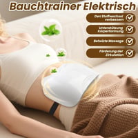 Jadyon Elektromos Hasizom Edző - Otthoni Fitness Stimulátor Hasizom Erősítéshez, Unisex Edzőeszköz Hatékony Edzéshez 2