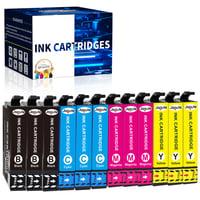 Pacitek 603XL kompatibilni uložak s tintom za Epson Expression Home XP-2100 XP-3100 XP-4100 XP-2105 XP-2150 XP-3105 XP-3150 Workforce WF-2810. Ima ih više vrsta, ali su neotvoreni, vidi se na 2. slici. 1