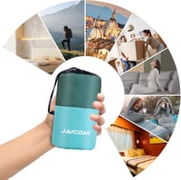JAICOM Ultralight Selyem Hálózsák 2in1 Utazáshoz Mikroszál Kompakt 6