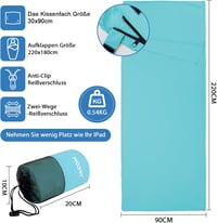 JAICOM Ultralight Selyem Hálózsák 2in1 Utazáshoz Mikroszál Kompakt 2