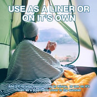 JAICOM Ultralight Selyem Hálózsák 2in1 Utazáshoz Mikroszál Kompakt 7