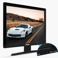 JaiHo 15 hüvelykes HD IPS Monitor 1024x768 HDMI USB PC TV Biztonsági Kamera Raspberry Pi Beépített Hangszóróval 6