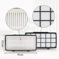 Jajadeal 2db Hepa Filter Rowenta Silence Force Cyclonic 4AAAA Porszívóhoz RO76xx 4
