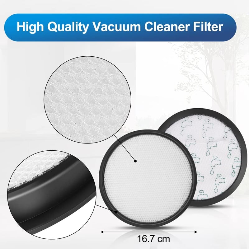 Jajadeal 2db Hepa Filter Rowenta Silence Force Cyclonic 4AAAA Porszívóhoz RO76xx