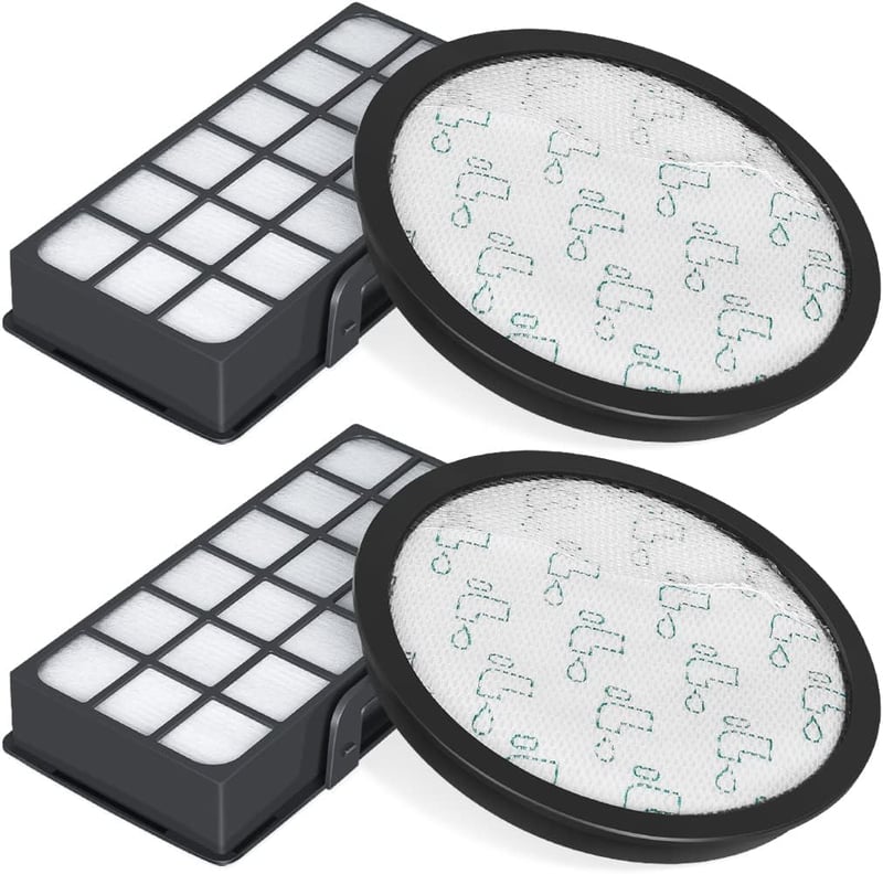 Jajadeal 2db Hepa Filter Rowenta Silence Force Cyclonic 4AAAA Porszívóhoz RO76xx