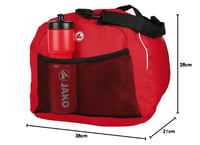 Športová taška JAKO Classico unisex – čierna, rozmery 38x21x28 cm, taška do školy a na voľný čas 5