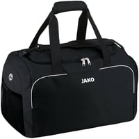 Športová taška JAKO Classico unisex – čierna, rozmery 38x21x28 cm, taška do školy a na voľný čas 1