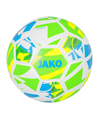 Futbalová lopta JAKO Lightball River – biela/neonzelená/neonžltá, veľkosť 4 (290 g) 4