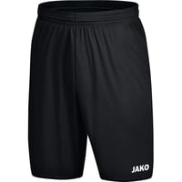 Șort sport pentru bărbați JAKO Manchester 2.0, fără chilot interior, negru, mărimea 3XL, material care elimină umiditatea, 100% poliester, talie elastică 1